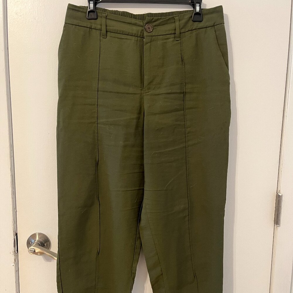 A New Day Linen Like Cropped Pant